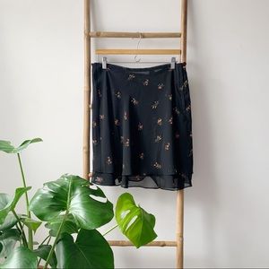 Vintage 90s Express Floral Skirt